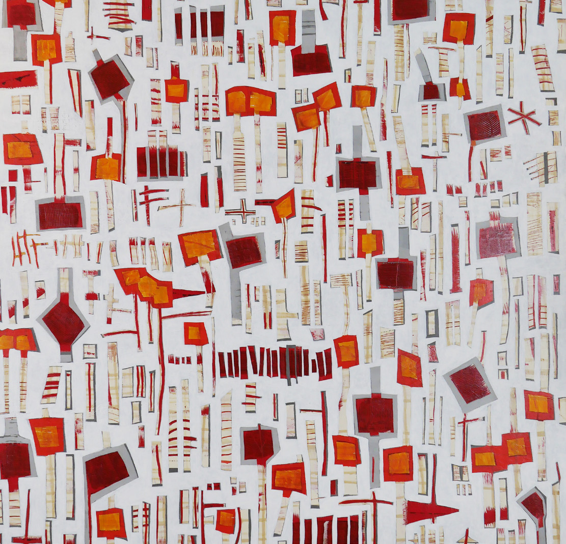 Present in the Past series painting